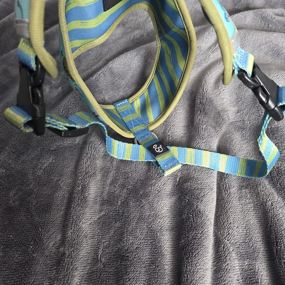 NWOT Lucy & Co. Monster Print Dog Harness - Picture 3 of 7
